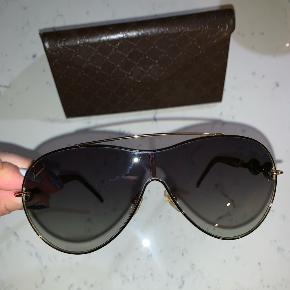 Gucci Aviator Womens Sunglasses